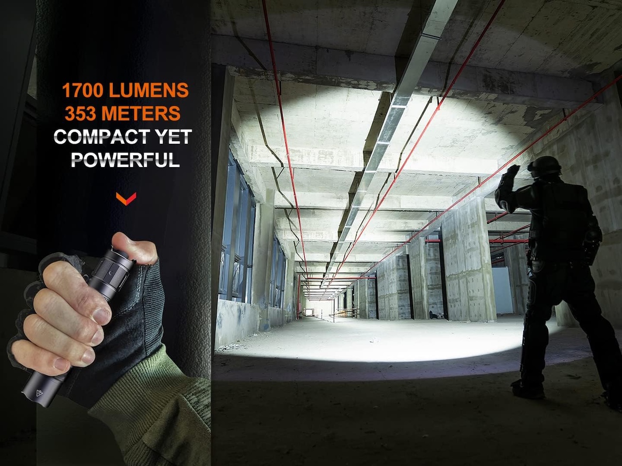 Fenix PD35R Tactical Flashlight 
