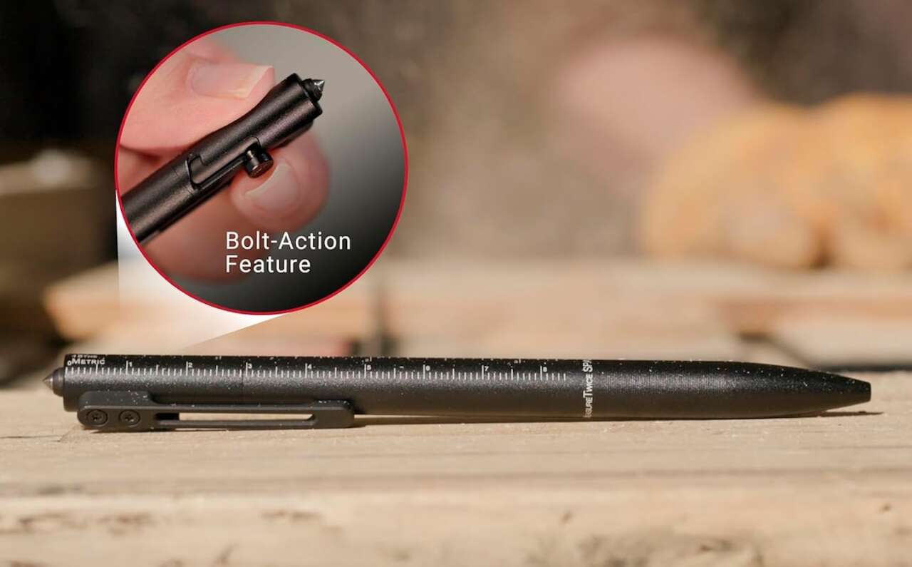 Fisher Space Pen Measure Twice Tactical Pen