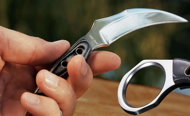 GOOD WORKER 6.7-Inch Tactical Knife
