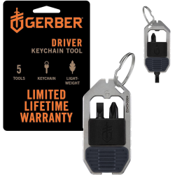 Gerber Gear Driver Keychain 5-in-1 EDC Multitool
