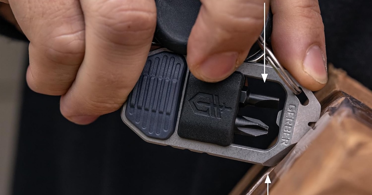 Gerber Gear Driver Keychain 5-in-1 EDC Multitool