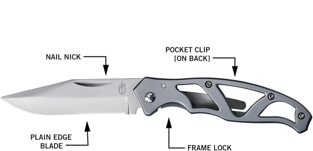 Gerber Gear Paraframe Mini Pocket Knife 3
