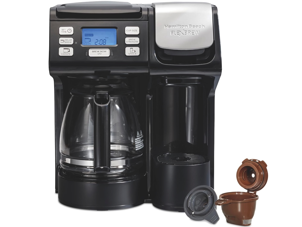 Hamilton Beach FlexBrew Trio 2-Way Drip & Single Serve Coffee Maker