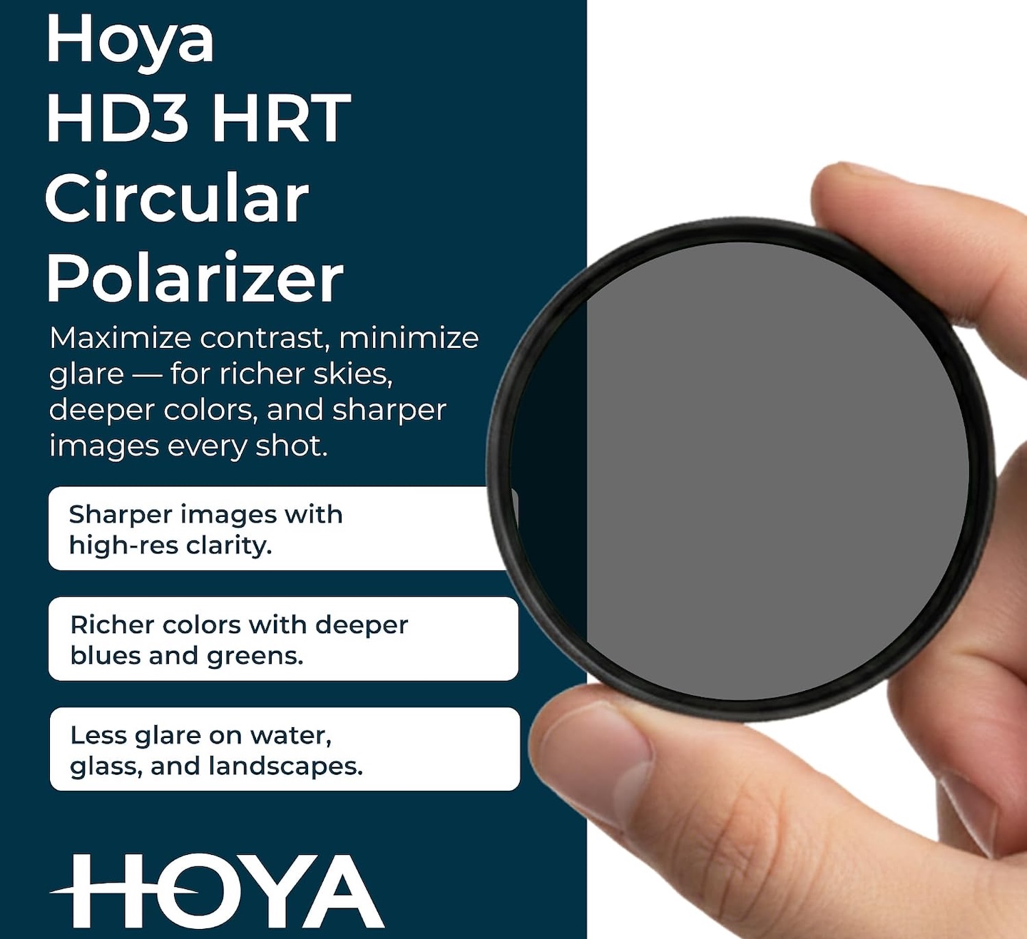 Hoya HD3 HRT Circular Polarizer 77mm Ultra Hard Nano Coating