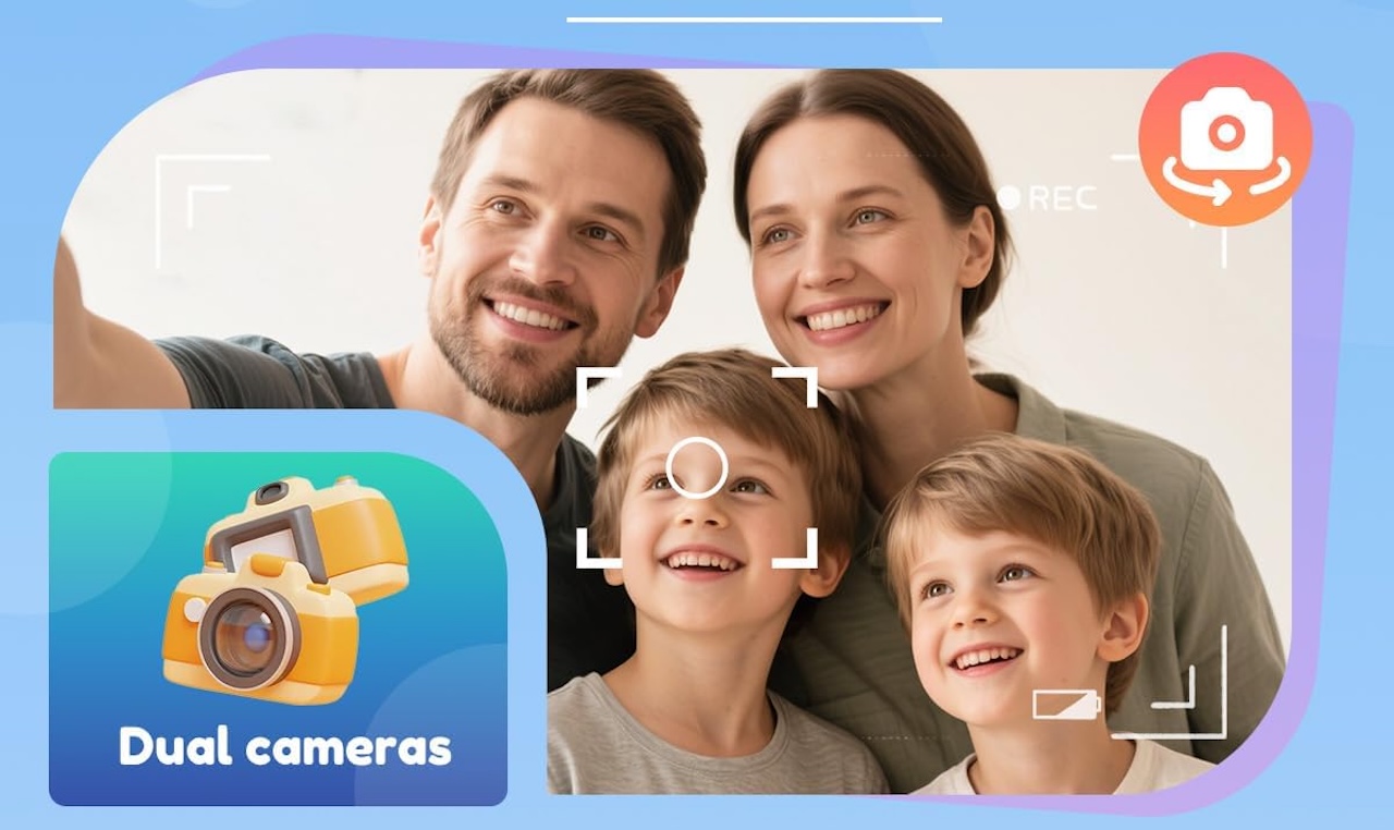 Instant Print Camera for Kids
