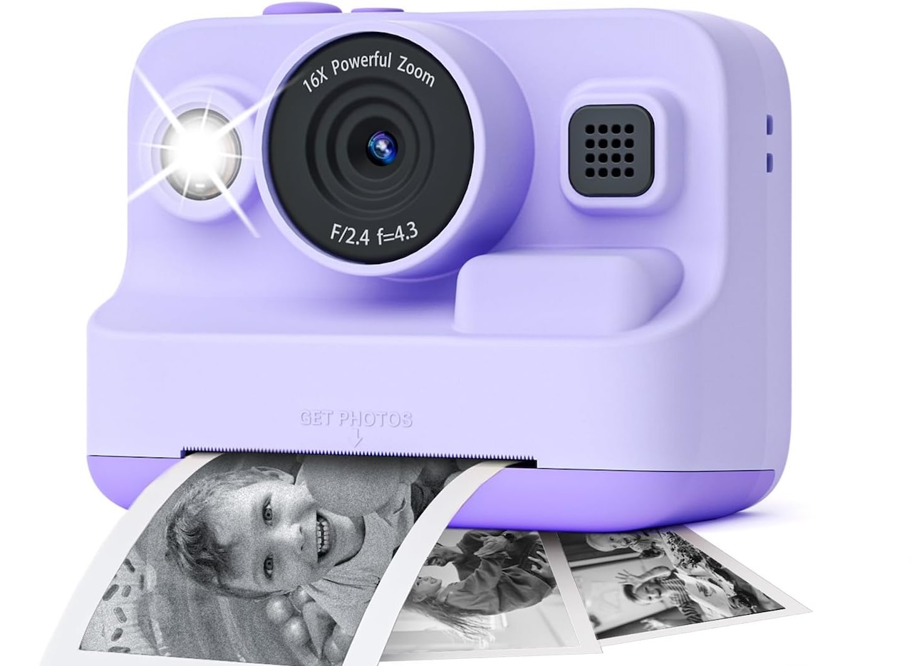 Instant Print Camera for Kids