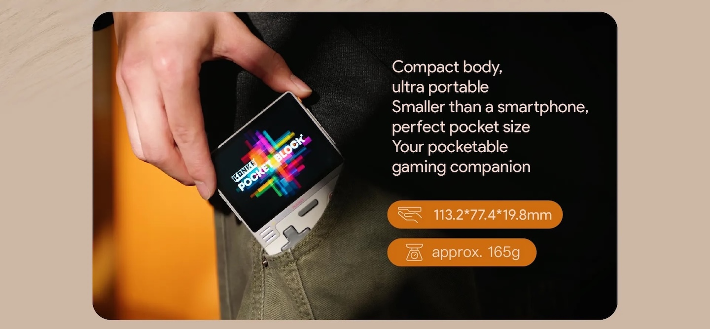 KONKR Pocket BLOCK Specs