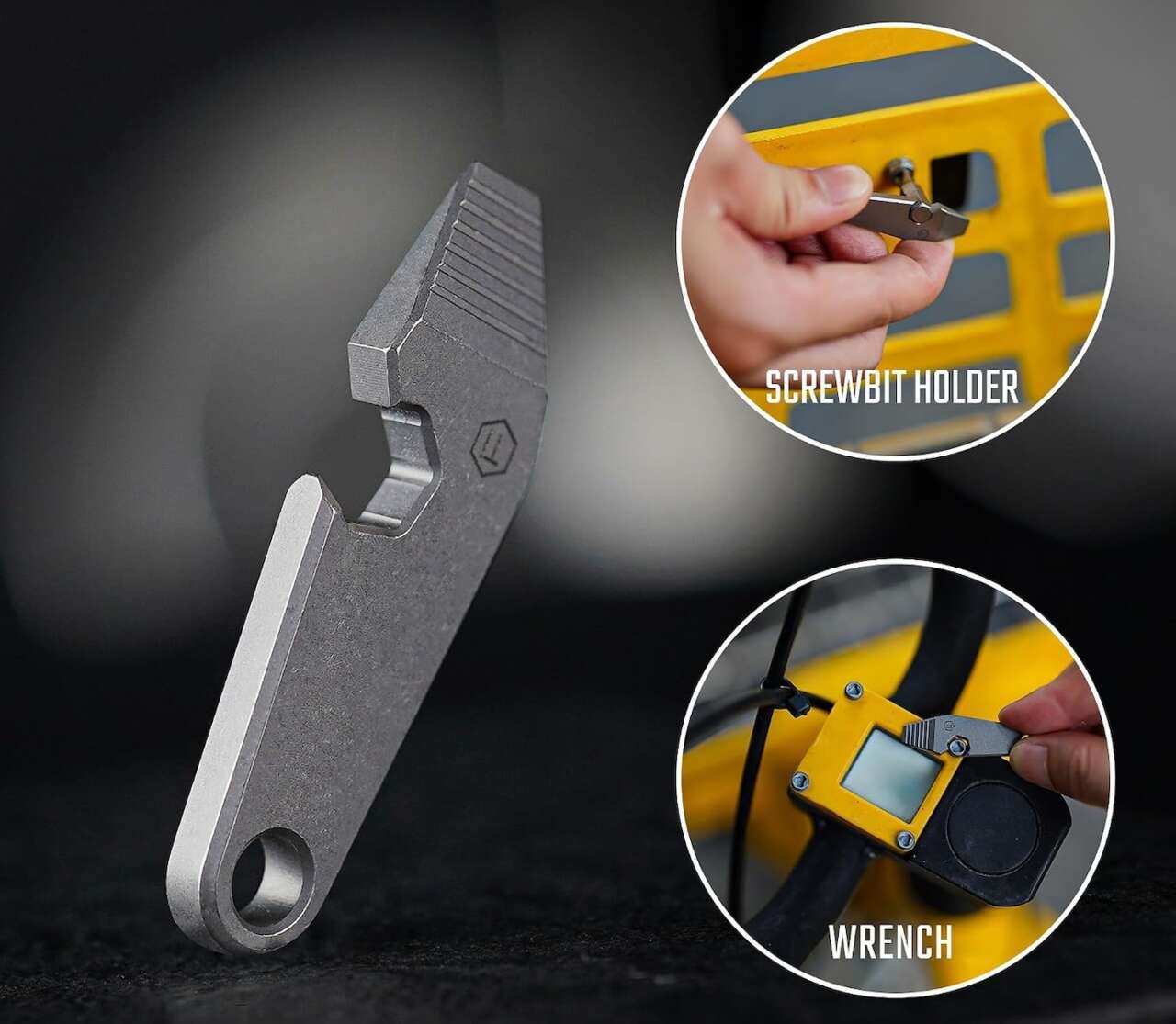 KeyUnity KR01 Titanium Pry Bar Multitool