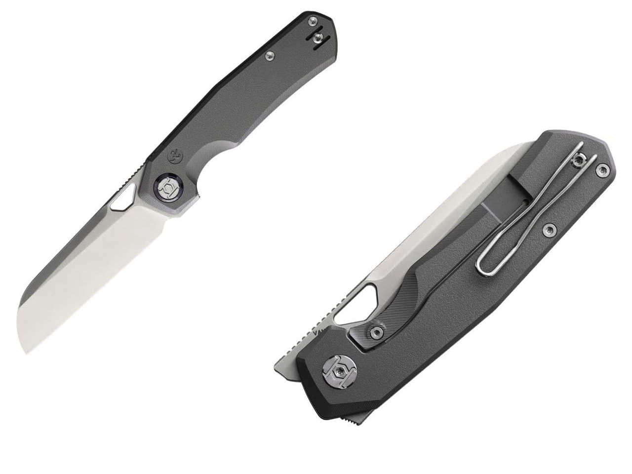 Kunwu Knives TAO Framelock Sheepsfoot KUNS703