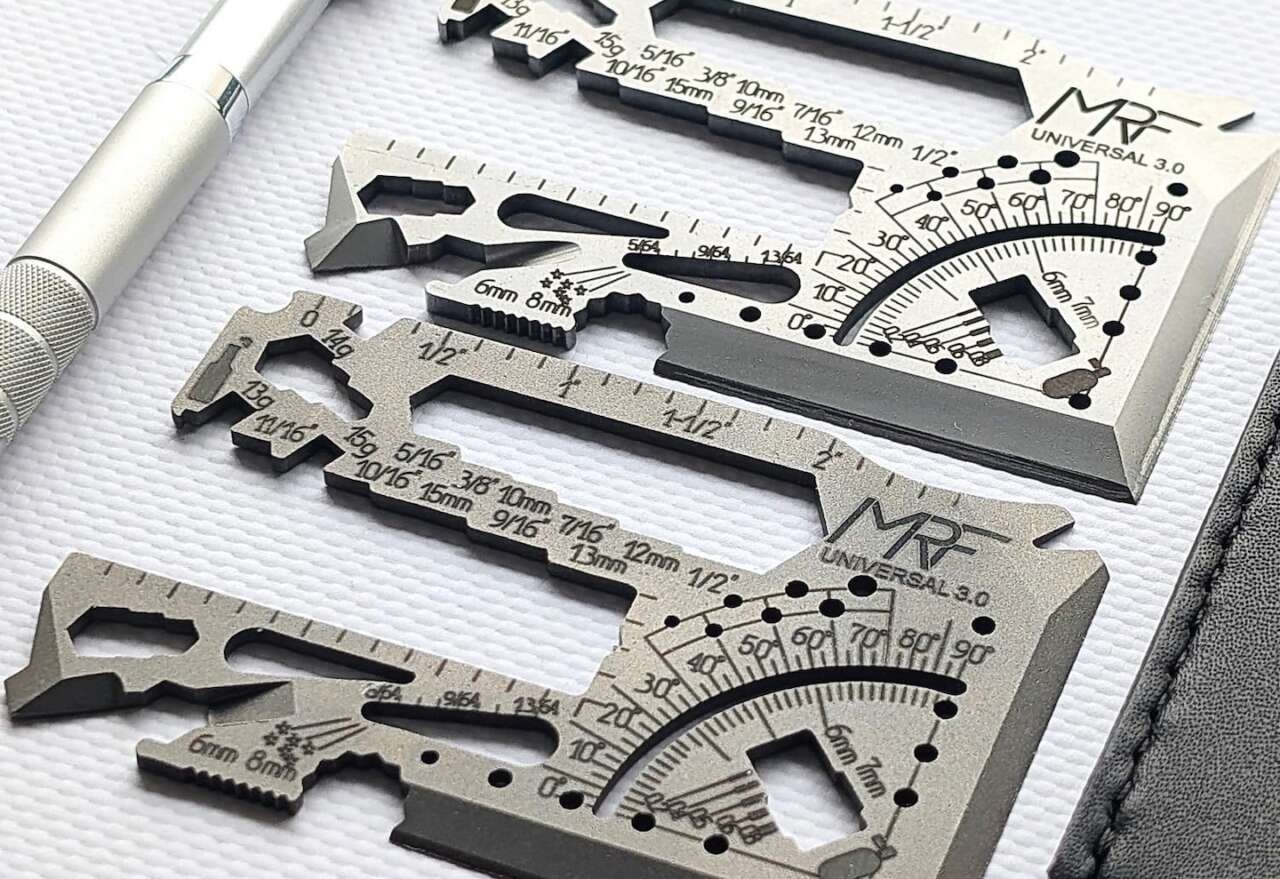 MRF Card Multitools Universal 3.0-60+ Tools Credit Card Multitool