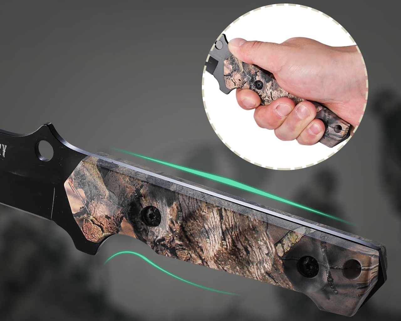 Mossy Oak Fixed Blade Hunting Knife