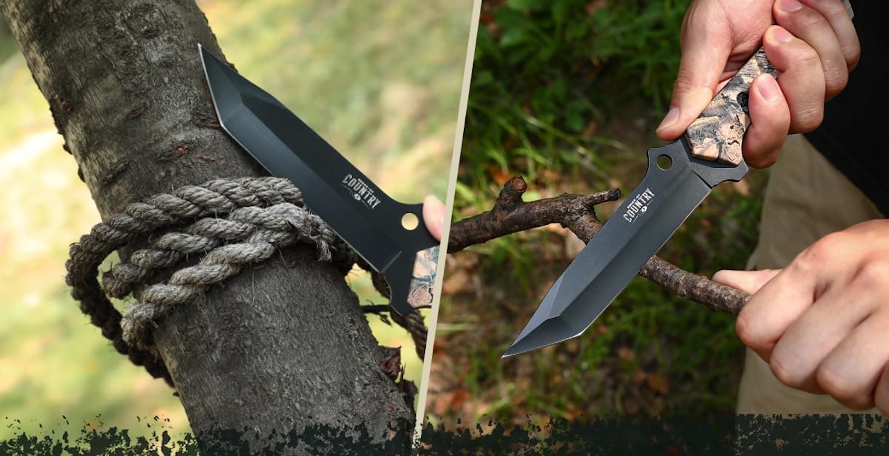 Mossy Oak Fixed Blade Hunting Knife
