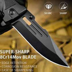 NedFoss Pocket Folding Knife DA75 3