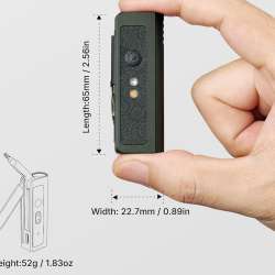OKNIFE MK EDC Utility Gear with Flashlight, Knife & Screwdriver