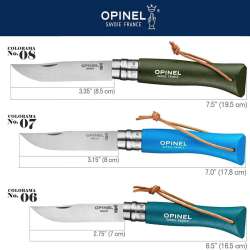 OPINEL No.7 Colorama - Stainless Steel Everyday Carry Folding Pocket Knife Colors