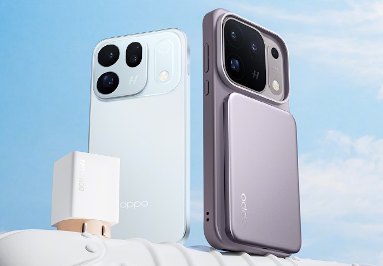 OPPO Find X10 and Power Bank
