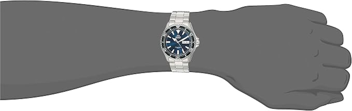 Orient Men's Kamasu Stainless Steel Automatic Diving Watch with Sapphire Crystal 2
