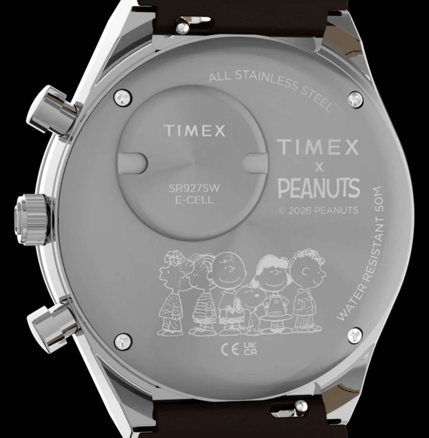 Peanuts x Q Timex Chronograph