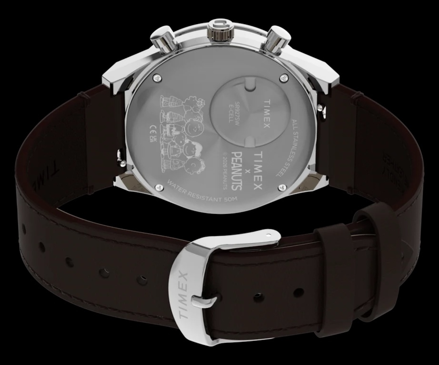 Peanuts x Q Timex Chronograph