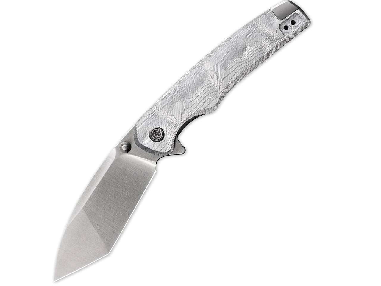 Petrified fish PFE20 Bat 3.2722 N690 Steel Satin Blade Pocket Folding Knife 2