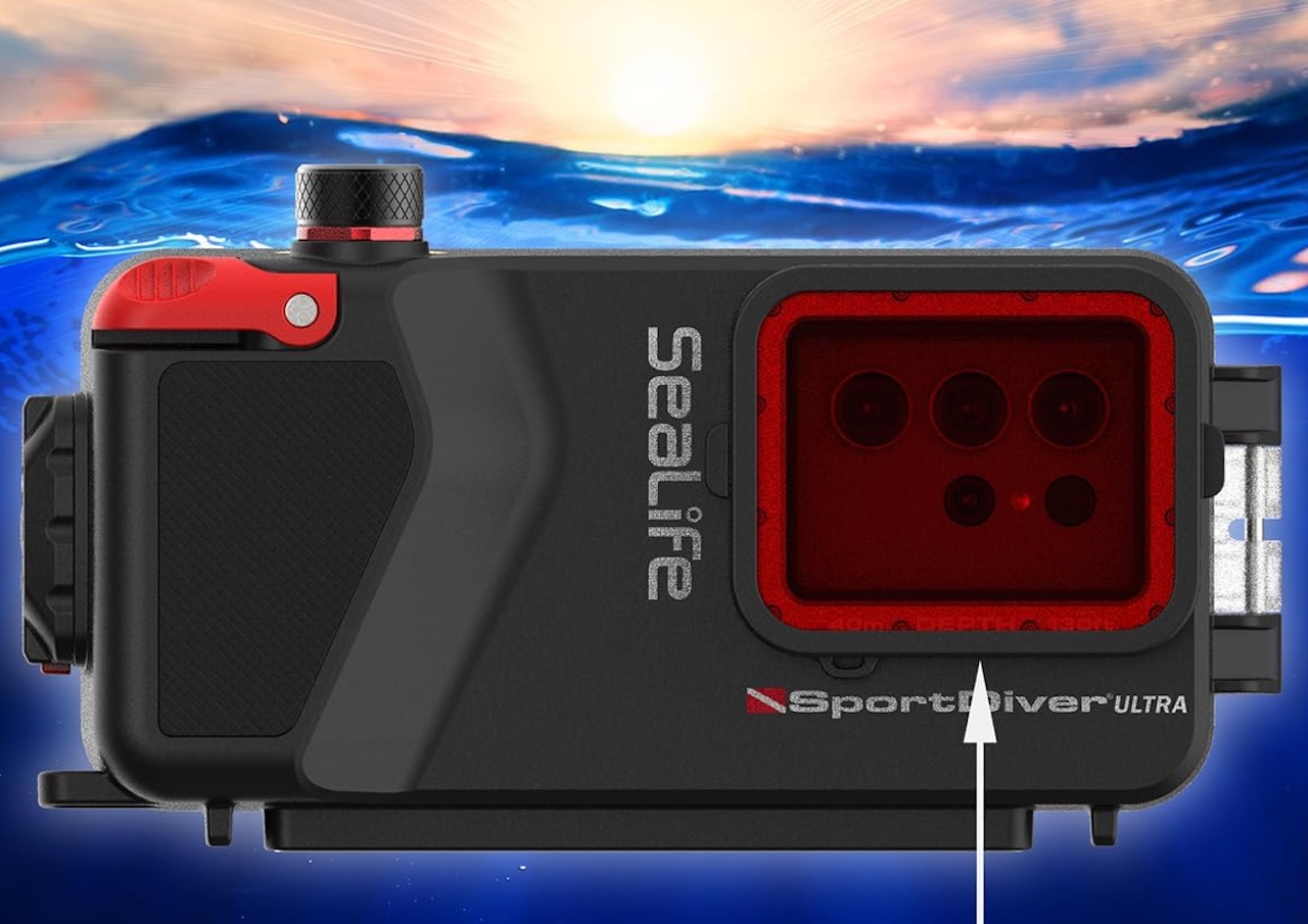 SeaLife SportDiver Ultra Underwater Smartphone Scuba Housing
