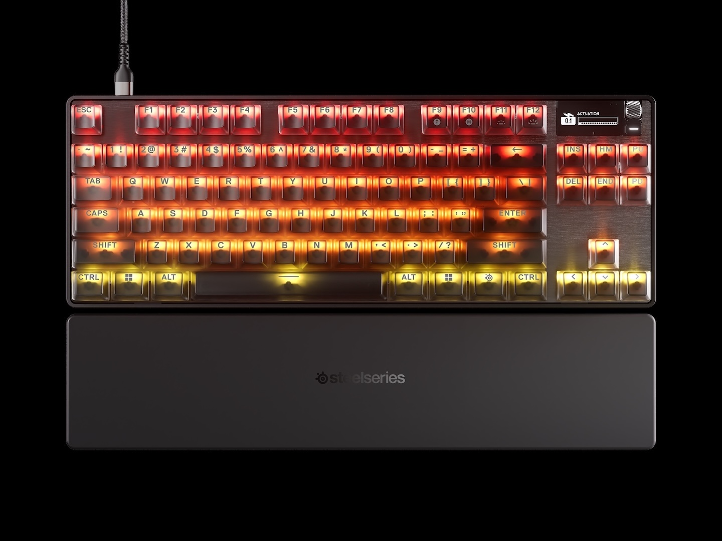 SteelSeries Limited-Edition Cyber and Steel Apex Pro TKL Gen 3 Keyboard