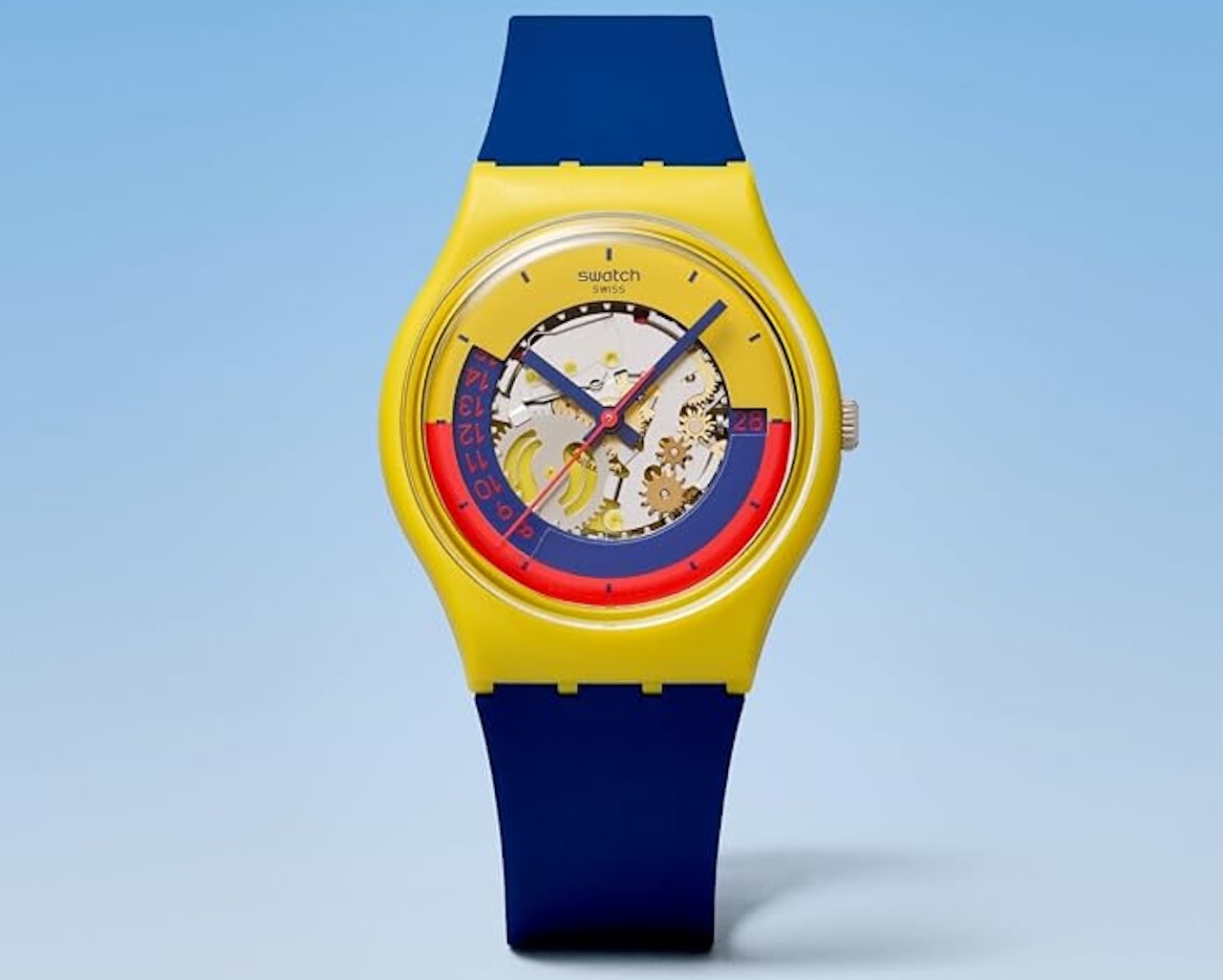 Swatch Round Unisex Casual Watch Bio-sourced