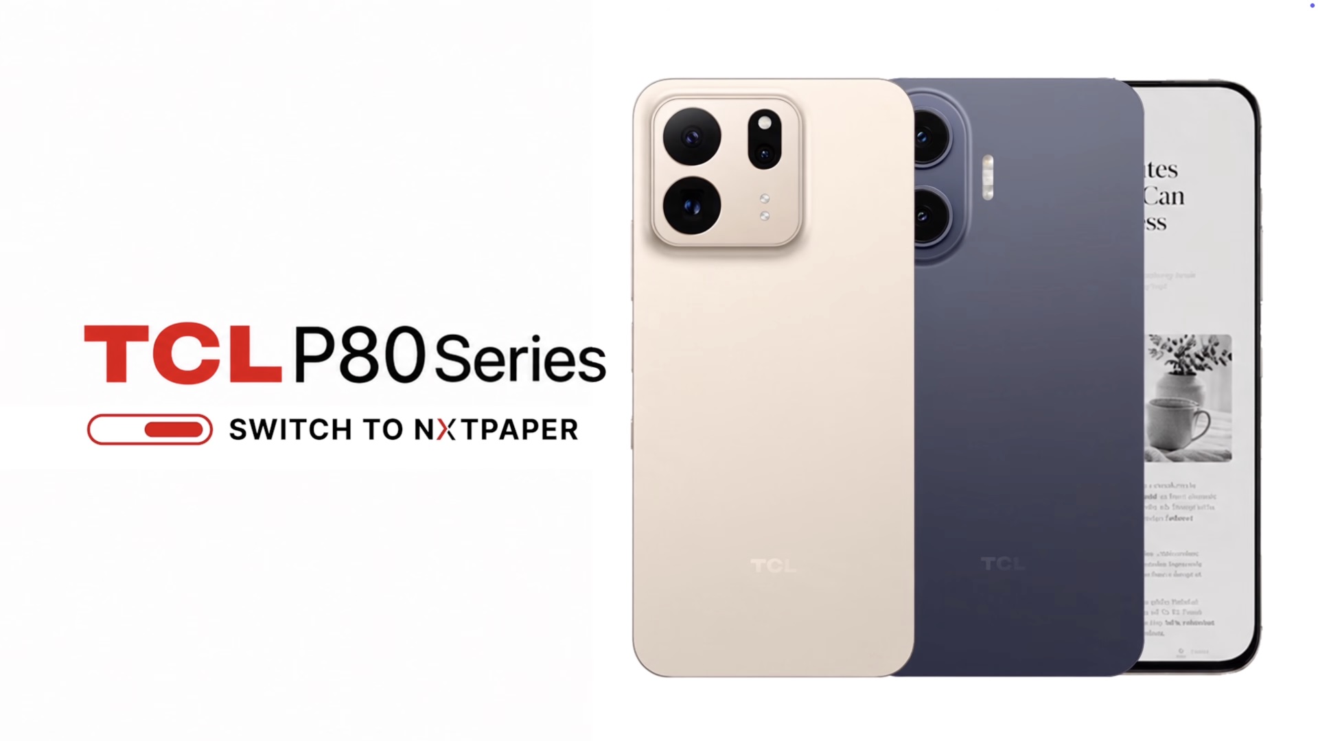 TCL P80 Pro TCL P80 Ultra