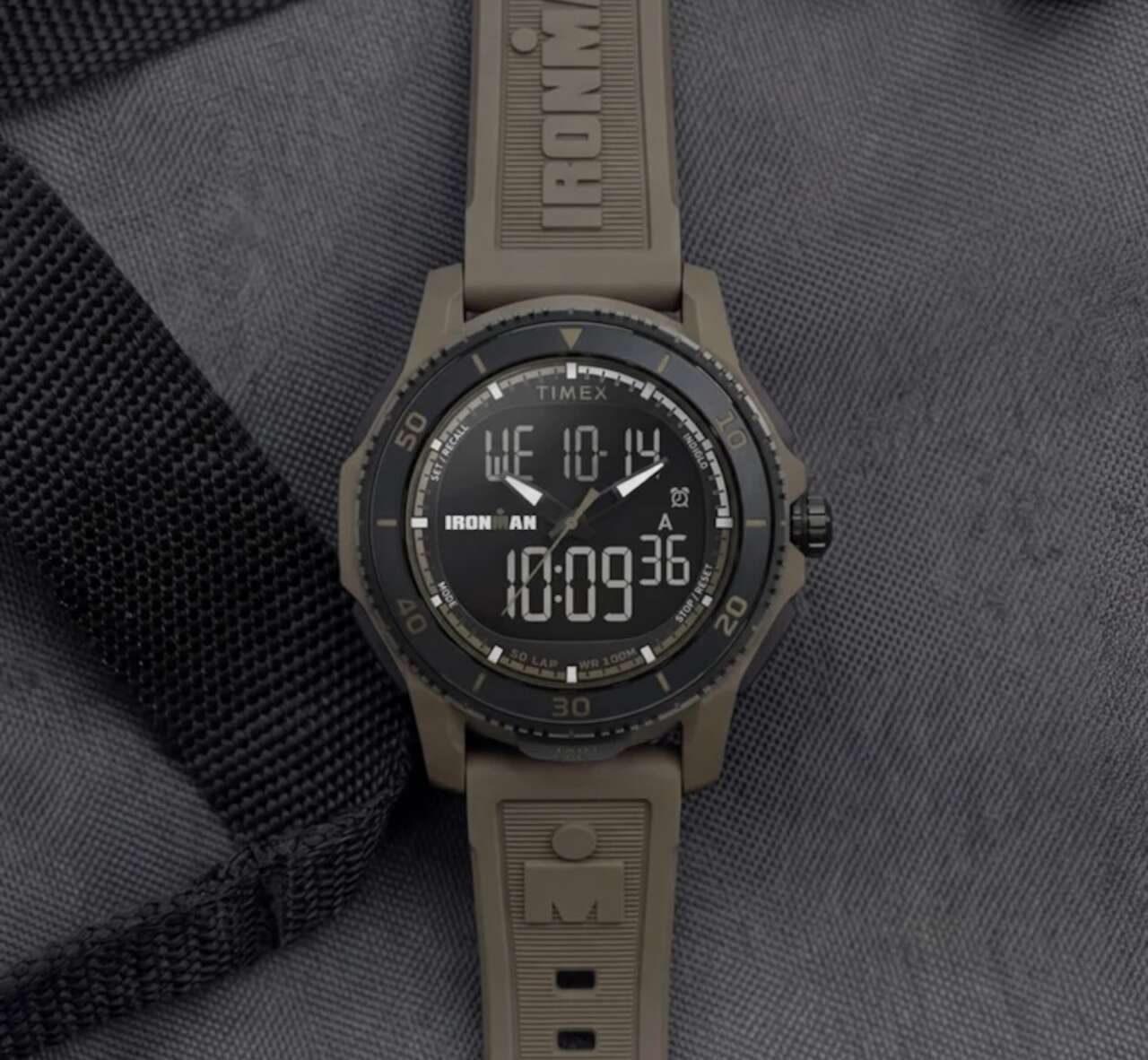 TIMEX IRONMAN Adrenaline 46.5mm Resin Strap Watch