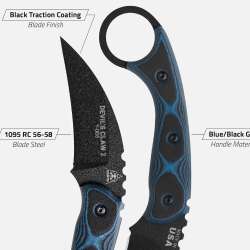 TOPS Knives Devil's Claw 2 Fixed Blade Knife