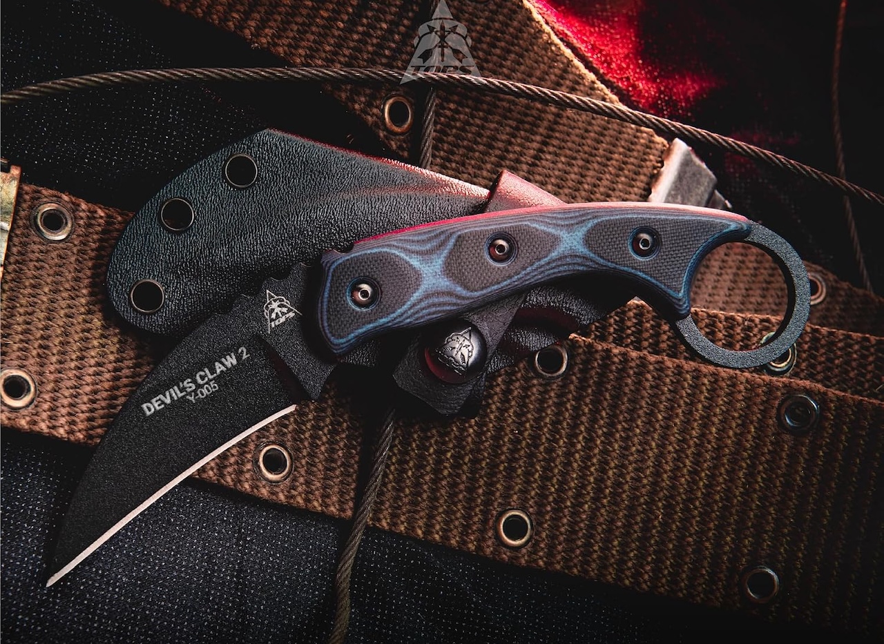 TOPS Knives Devil's Claw 2 Fixed Blade Knife