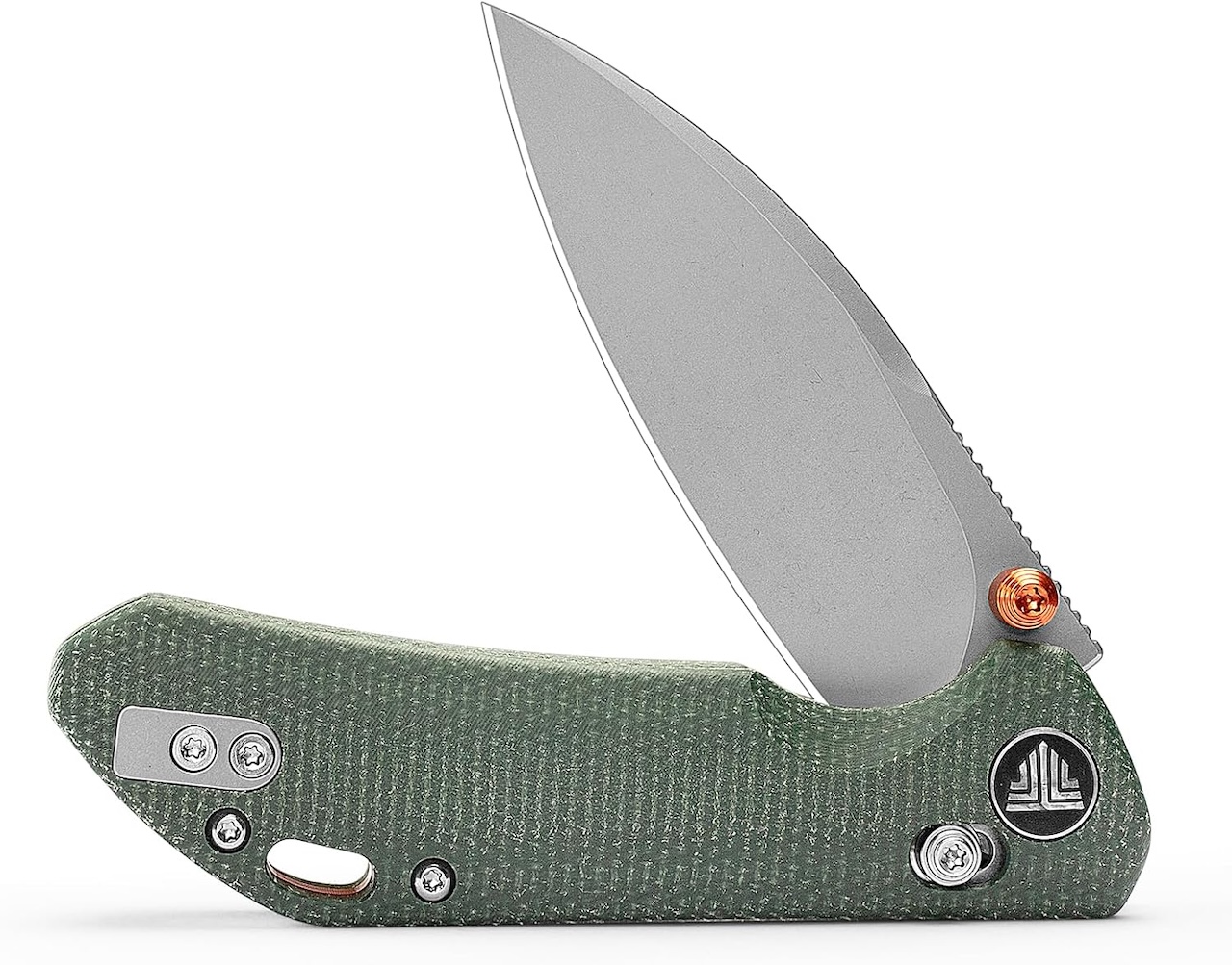 TRIVISA Pocket Knife, 2.99 inch14C28N Blade EDC Knife Otter-GM Pricing
