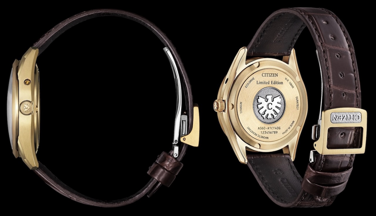 The CITIZEN Eco Drive Super Titanium Watch