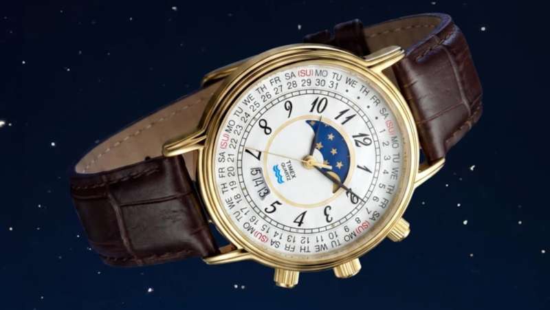 Timex 1990 Moon Phase Reissue