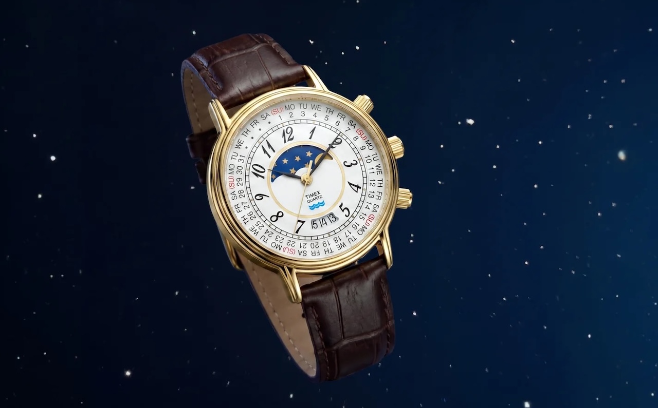 Timex 1990 Moon Phase Reissue