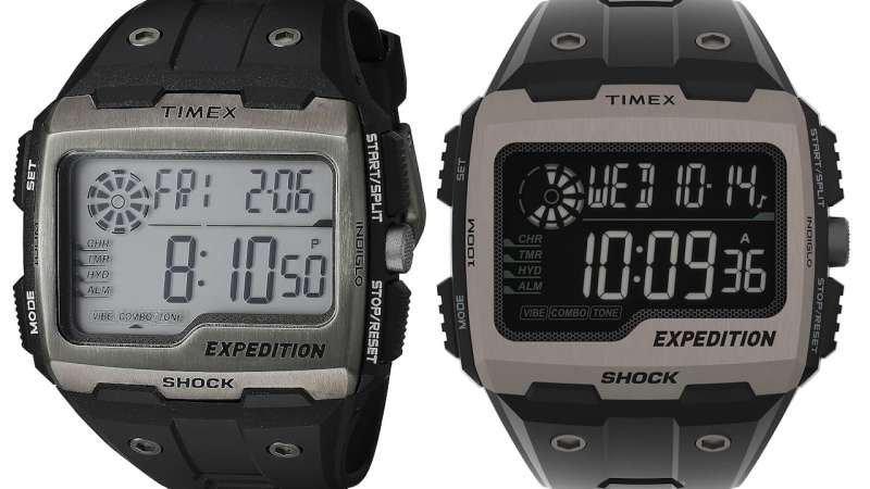 Timex Men's Expedition Grid Shock Quartz Resin Strap