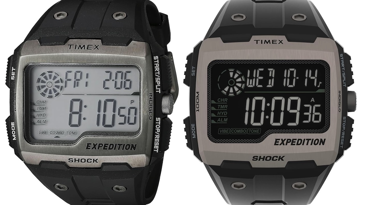 Timex Men's Expedition Grid Shock Quartz Resin Strap