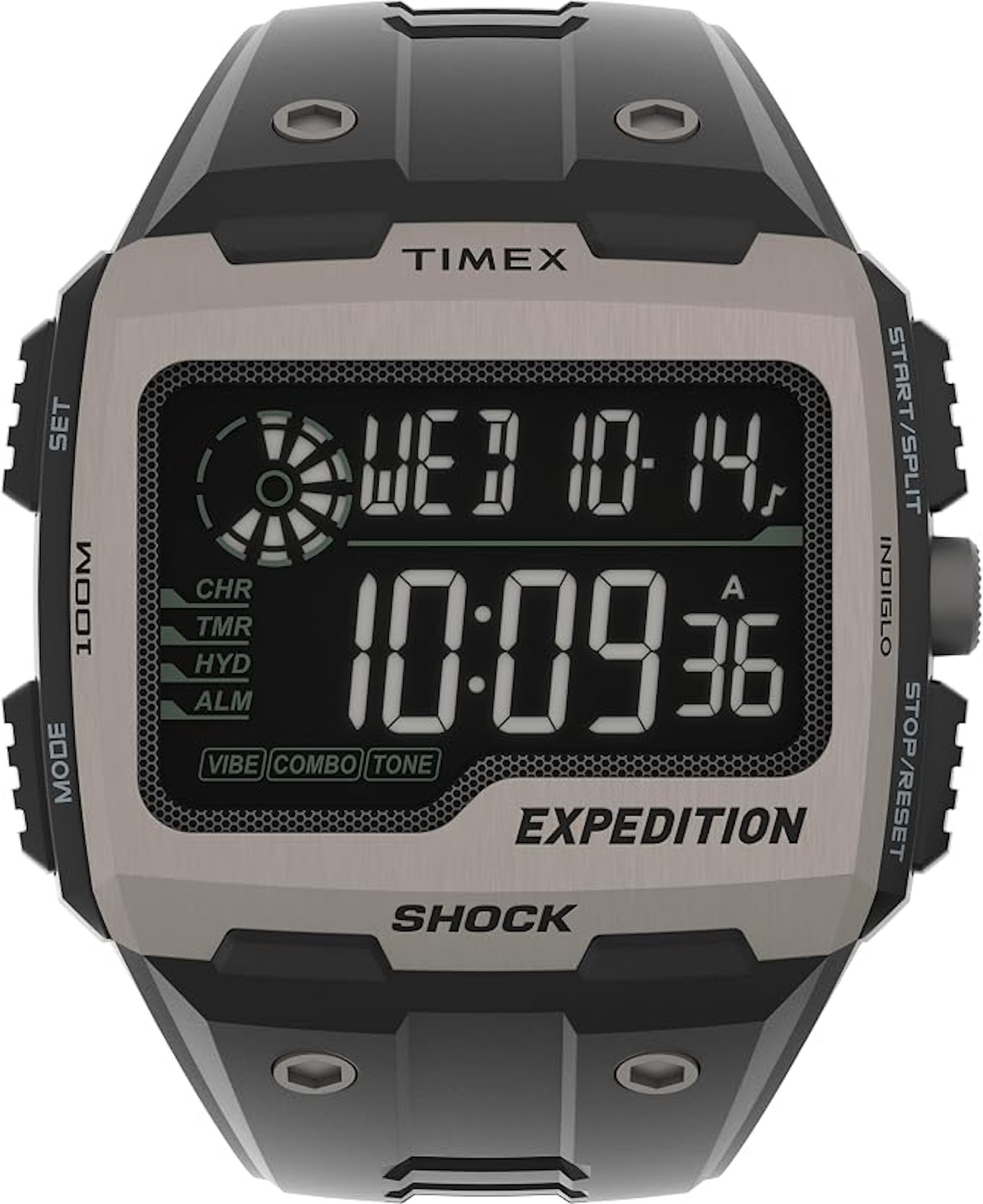 Timex Men's Expedition Grid Shock Quartz Resin Strap