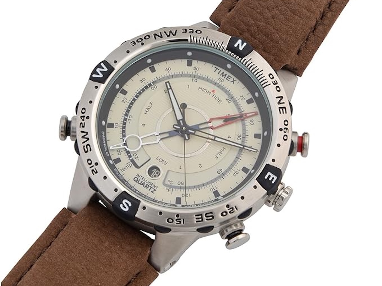Timex Men's Intelligent Quartz Tide Temp Compass 45mm Watch