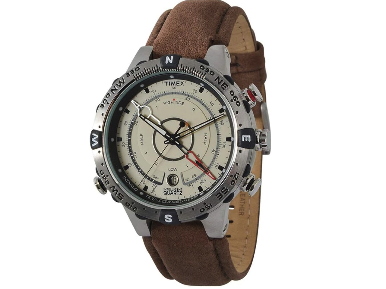 Timex Men's Intelligent Quartz Tide Temp Compass 45mm Watch