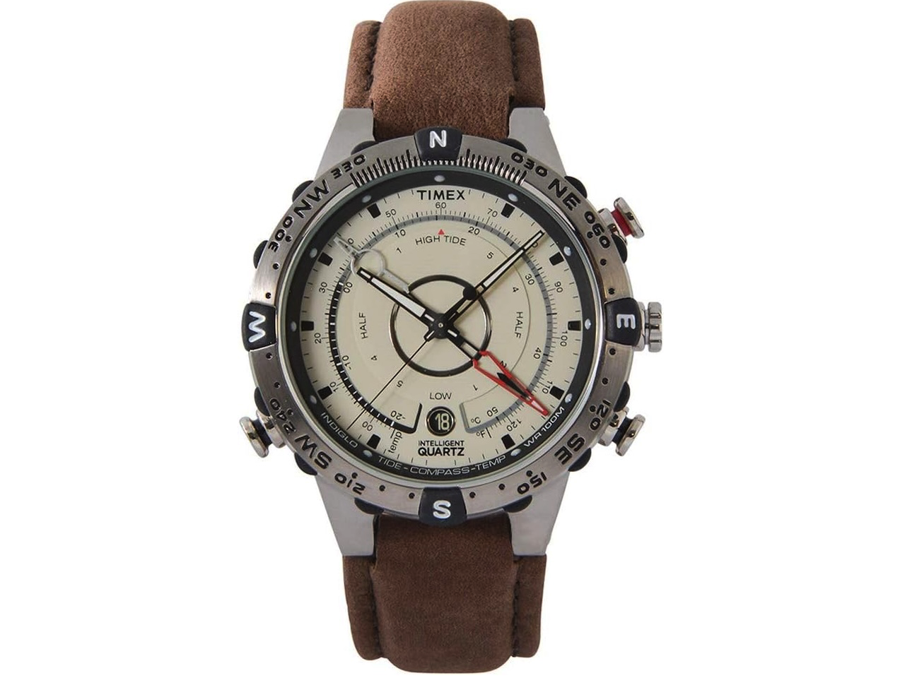 Timex Men's Intelligent Quartz Tide Temp Compass 45mm Watch