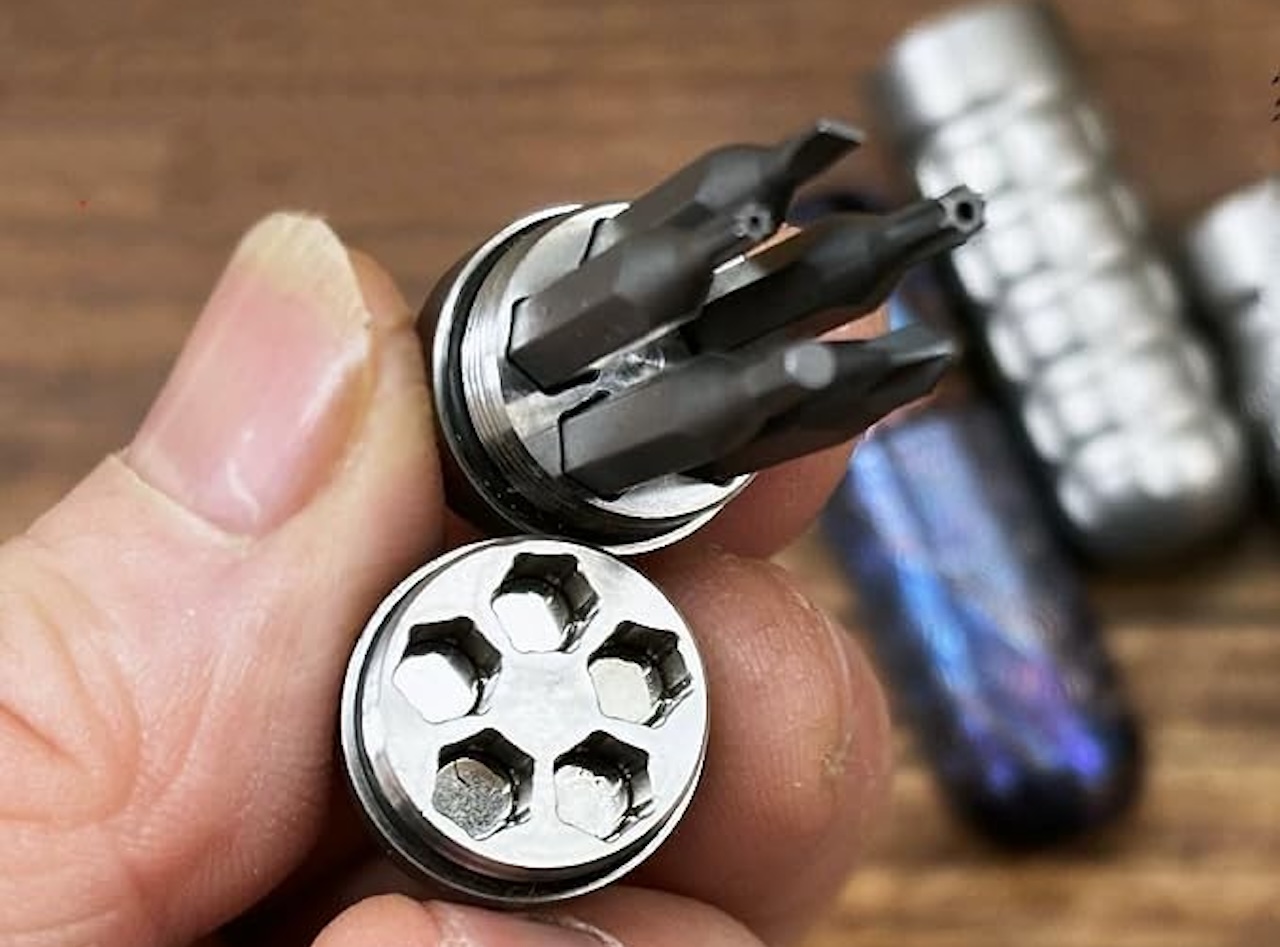 Titanium Alloy Mini Screwdriver Set EDC Multi-Function Tool