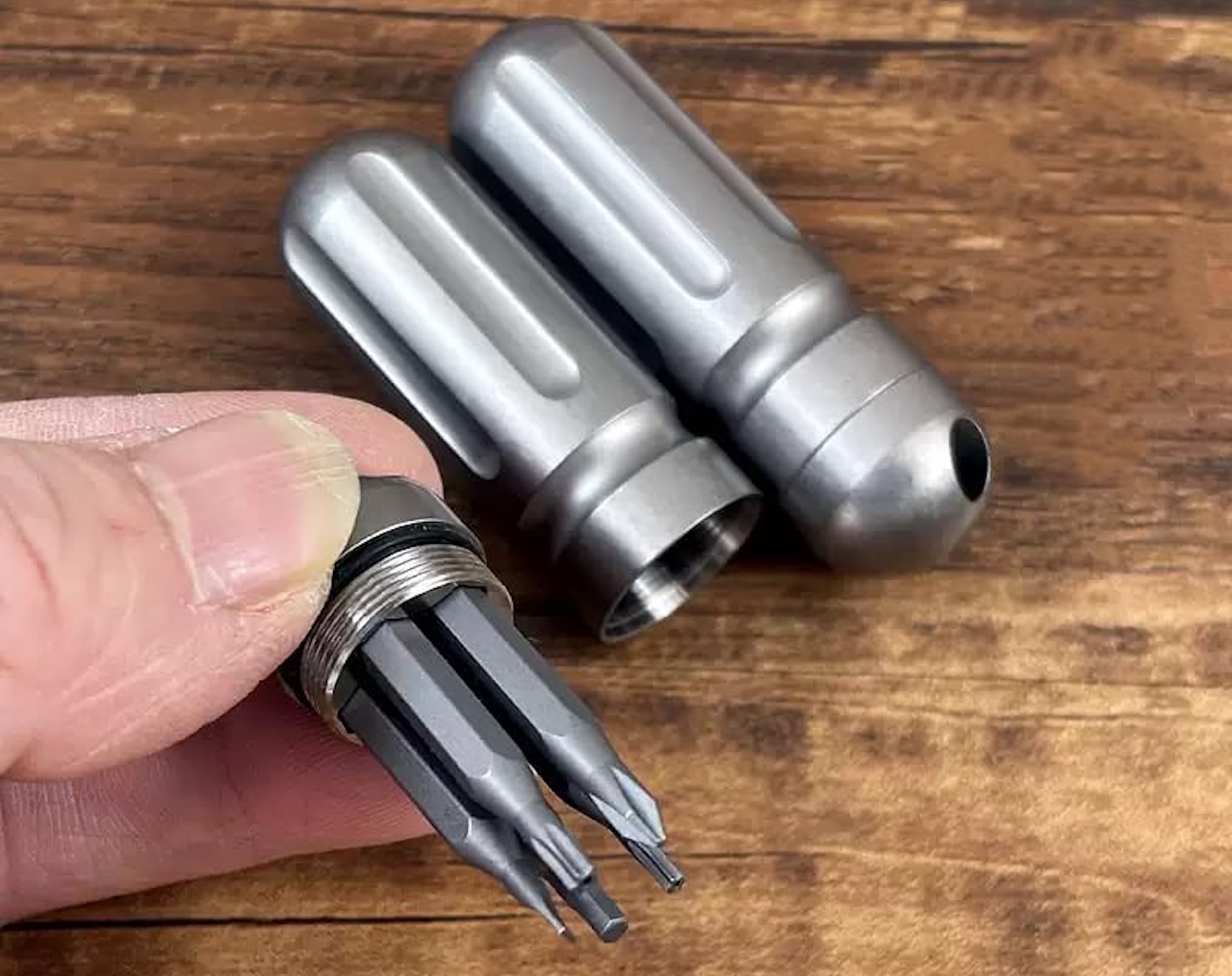 Titanium Alloy Mini Screwdriver Set EDC Multi-Function Tool