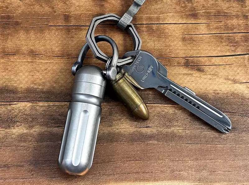 Titanium Alloy Mini Screwdriver Set EDC Multi-Function Tool 8