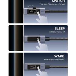 UGREEN Nexode 240W USB-C to USB-C Cable with TFT Smart Display