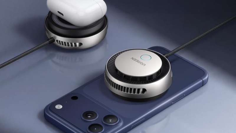 UGREEN Qi2.2 25W Magnetic Wireless Charging Pad with TEC Cooling Fan