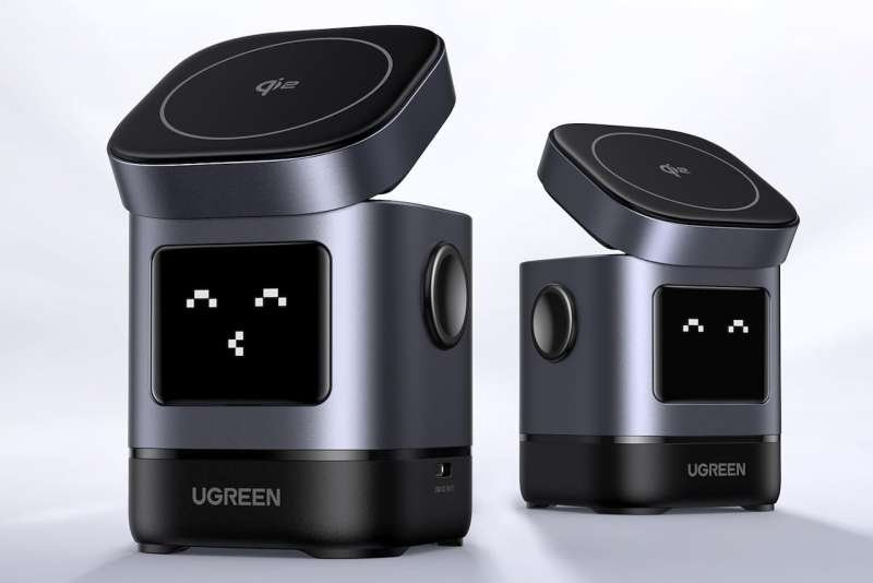 UGREEN Uno Qi2 15W 2-in-1 Foldable Wireless Charger Stand 3