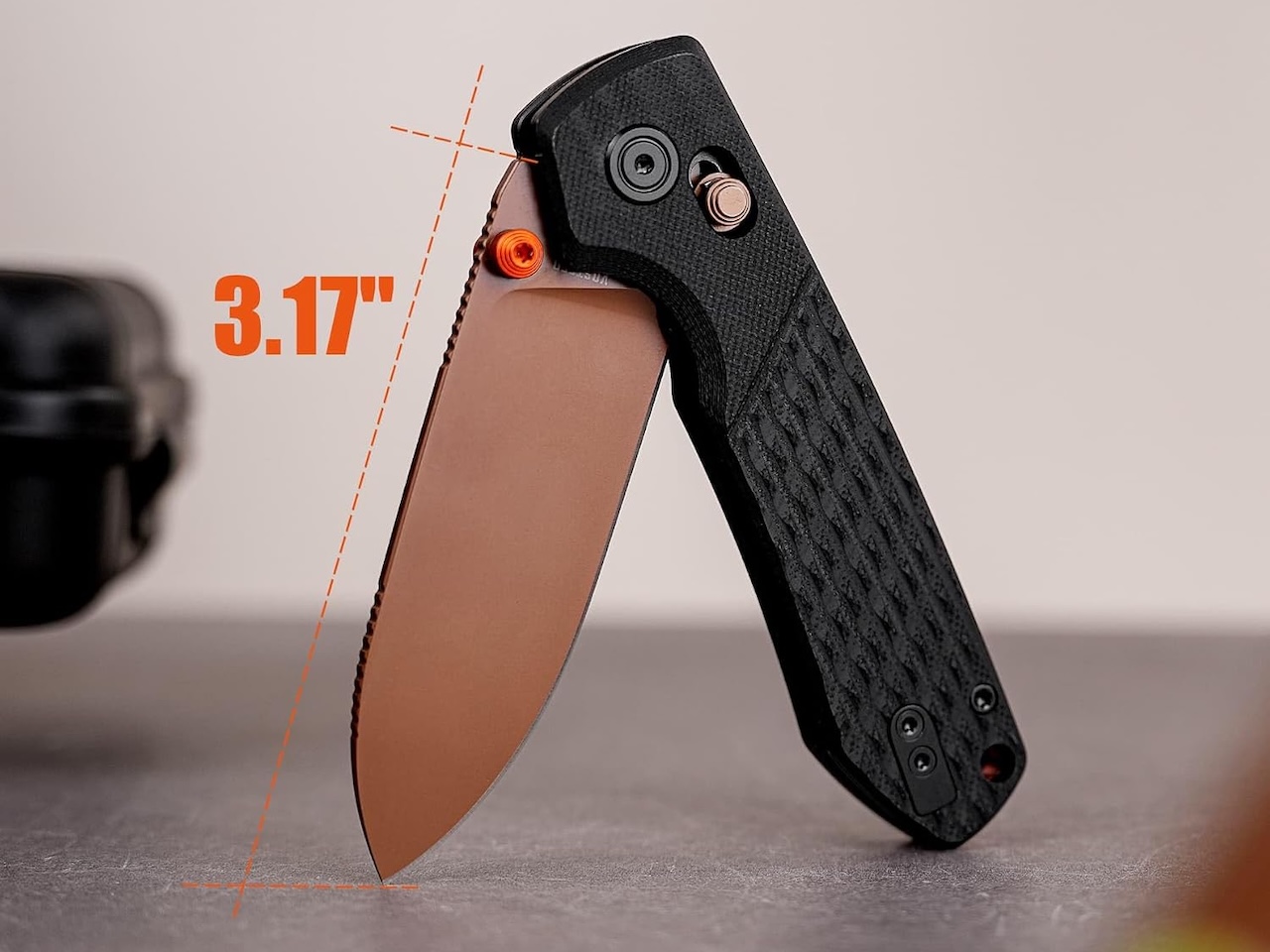 Vosteed Raccoon Crossbar Lock 2.0-3.17 inch Nitro-V Blade G10 Handle