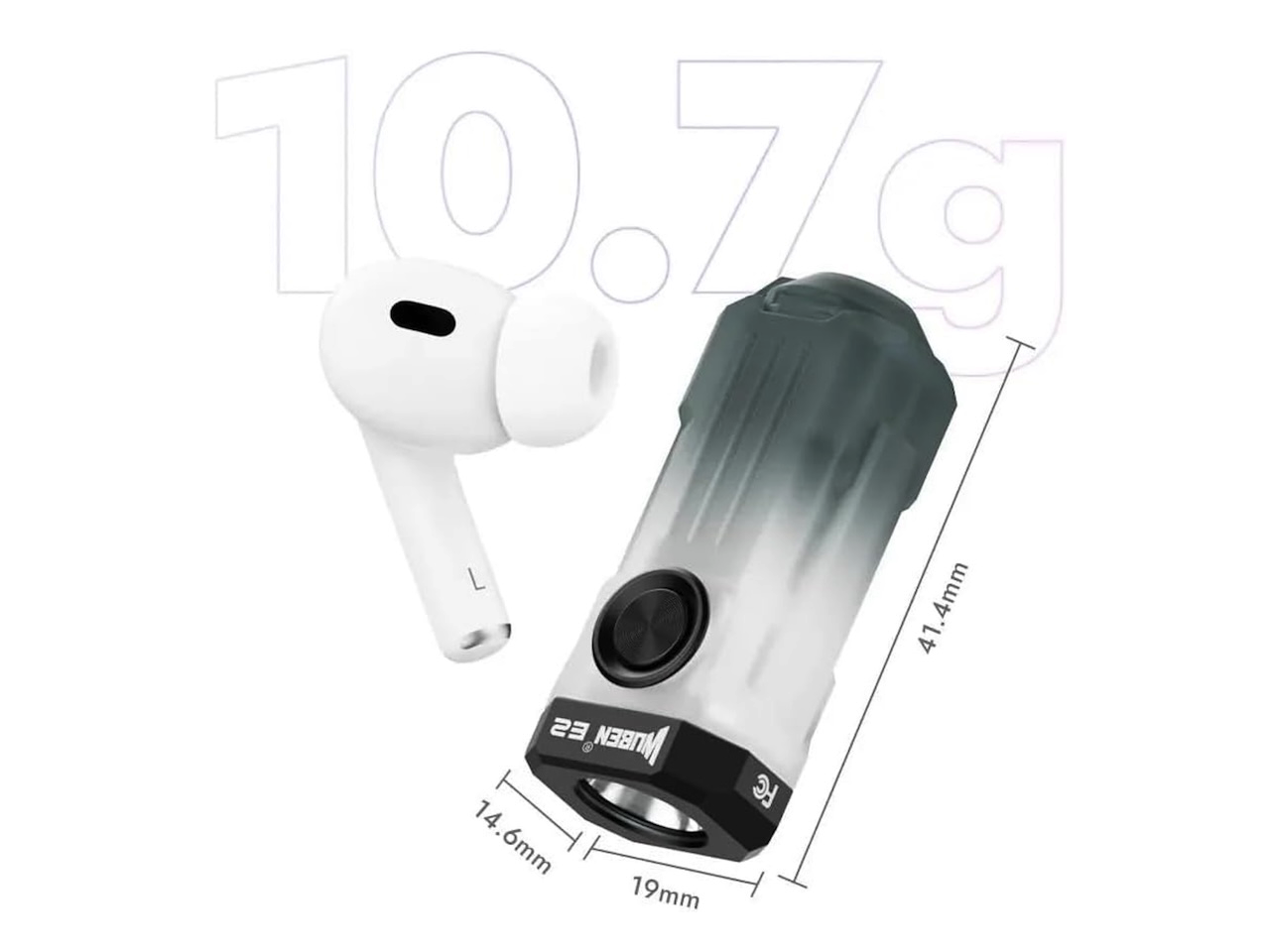 WUBEN E2 Mini EDC Flashlight Rechargeable