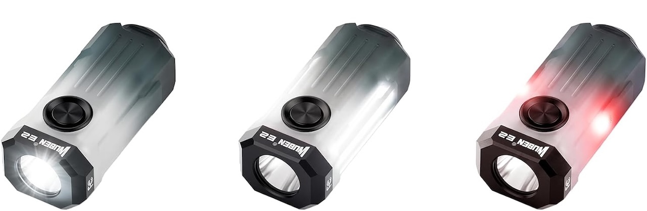 WUBEN E2 Mini EDC Flashlight Rechargeable